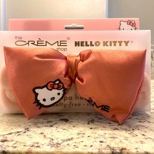 NIP Hello Kitty Plush Spa Headband by Creme cruelty-free vegan